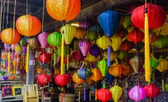 Hoi an lantern market