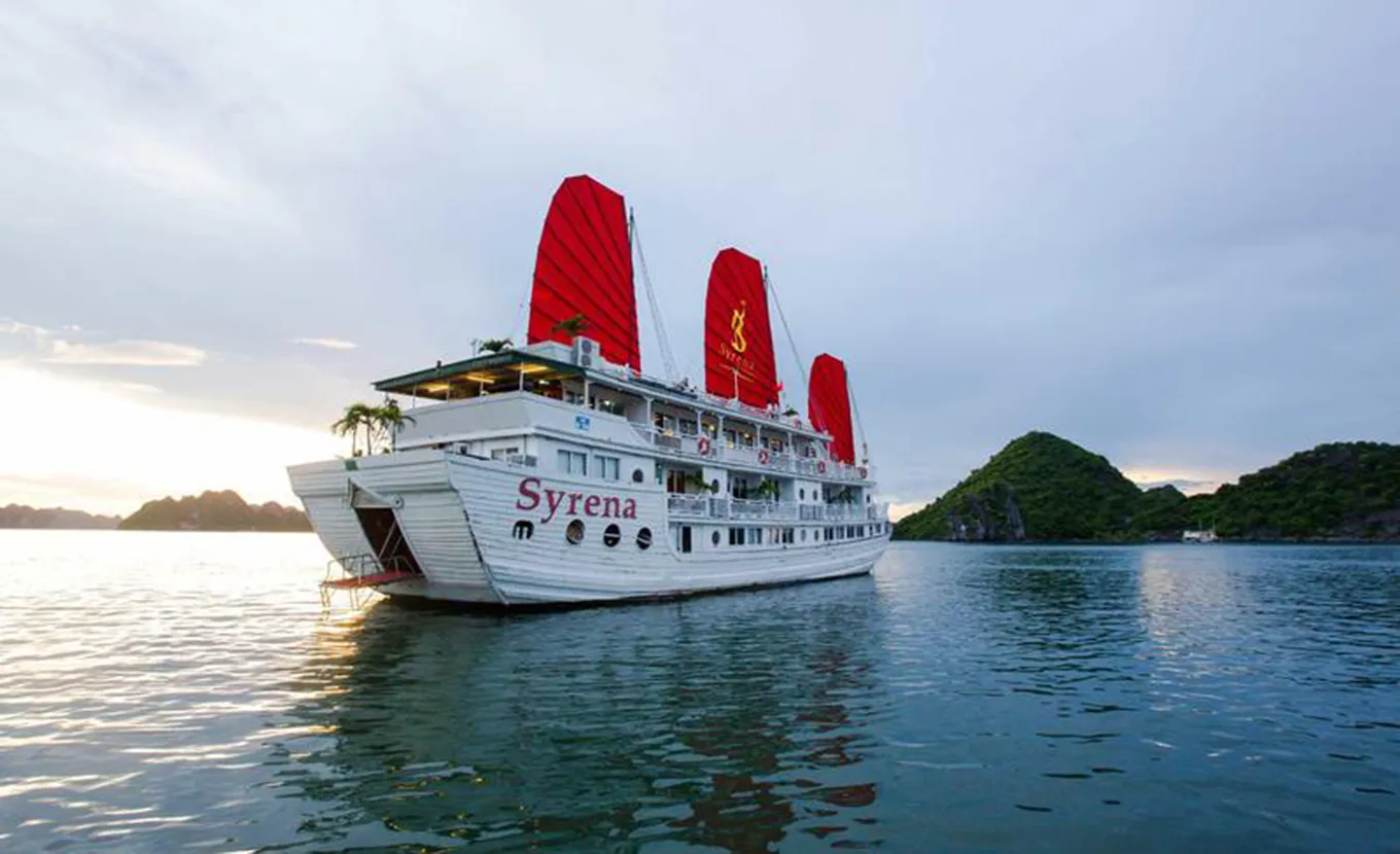 Syrena Cruise - Halong Bay 2 Days 1 Night